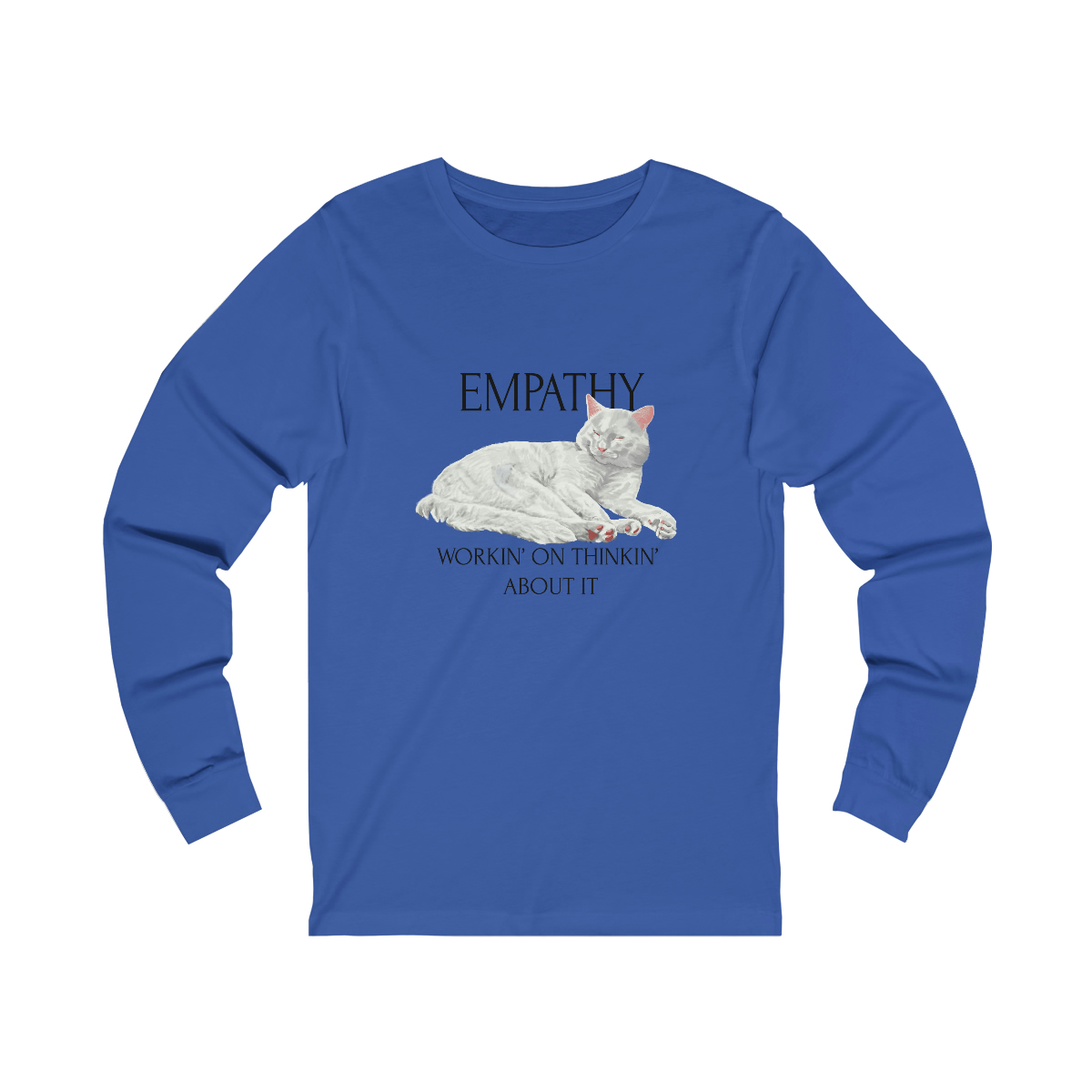 Unisex Jersey Long Sleeve Tee - Thinkin Swag